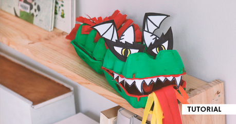 Un dragón upcycled para este Sant Jordi en casa