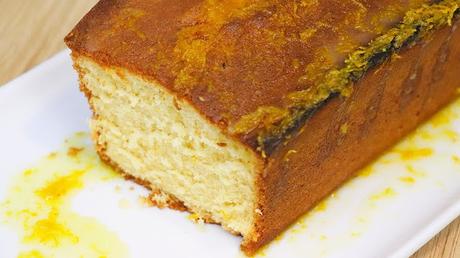 receta de bizcocho de naranja preparada por Cocinero Diario y que incluye vídeoreceta de YouTube.