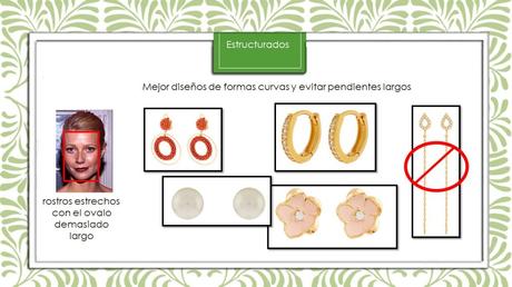 Para rostros alargados mejor no utilizar pendientes muy largos Guía Práctica Para Elegir Pendientes