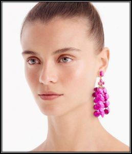 Foto del catálogo de JCrew para Primavera-Verano Guía Práctica Para Elegir Pendientes