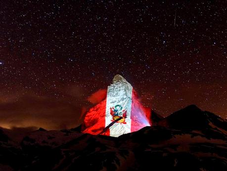 El Cóndor Pasa sobre los Alpes Suizos