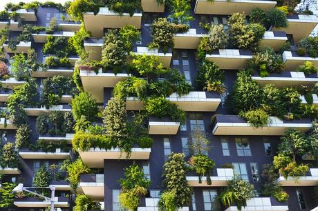 Los edificios, las armas secretas en el combate de enfermedades infecciosas skyscraper vertical forest in Milan