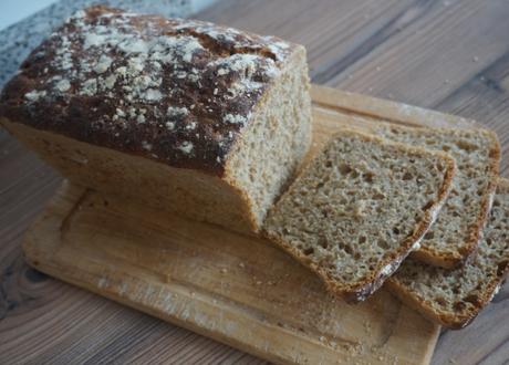 Receta de pan integral sin amasado