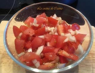 Canelones de verano con atún Canelones de verano con atún