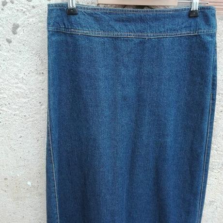 Zara Falda Vaquera Larga