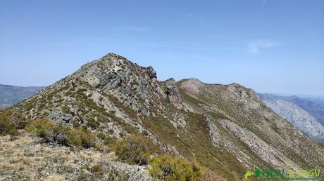 Zona alta de la Sierra, camino al Pico Vaxinas