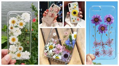 Aprende cómo decorar fundas de celular con flores y esmalte de uñas