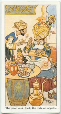 Los pobres buscan comida, los ricos tienen apetito (Wang se enfada)