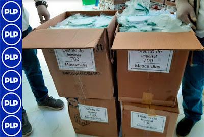 GRL ENTREGA  MASCARILLAS A MUNICIPIOS CAÑETANOS...