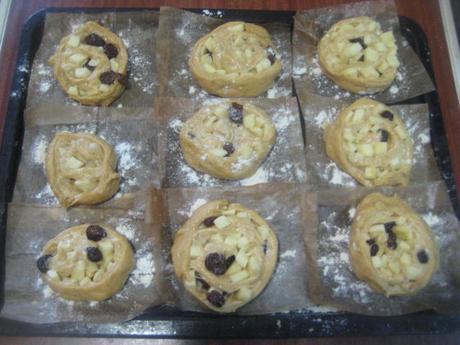 APFEL BERLINER (CARACOLAS O BUÑUELOS BERLINESES DE MANZANA)