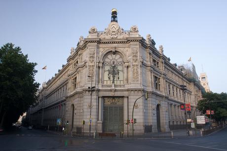 Sede central del Banco de España en la plaza de Cibeles en Madrid / Headquarters of Banco de España in Cibeles square, Madrid