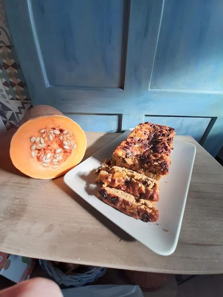 PLUMCAKE DE  FRUTAS  Y CHOCOLATE (sin harina)