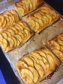 TARTA DE MANZANA CON ALMENDRA