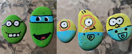 Piedras pintadas: ideas y materiales para pintar piedras con niños