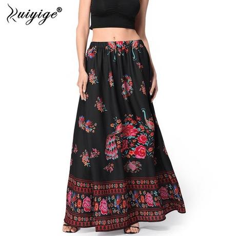 Faldas Etnicas Largas