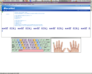 MecaNet aprender mecanografía