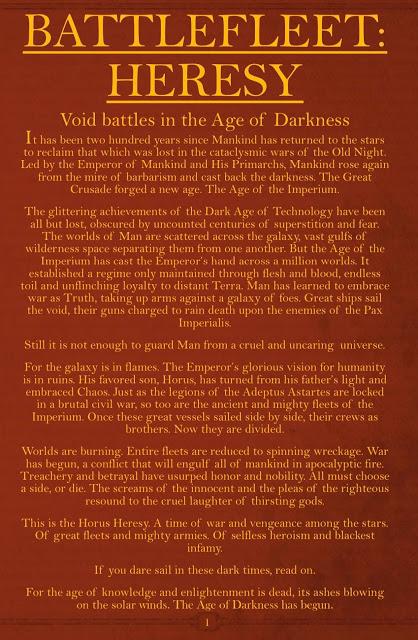 Battlefleet Heresy Rulebook, en descarga libre