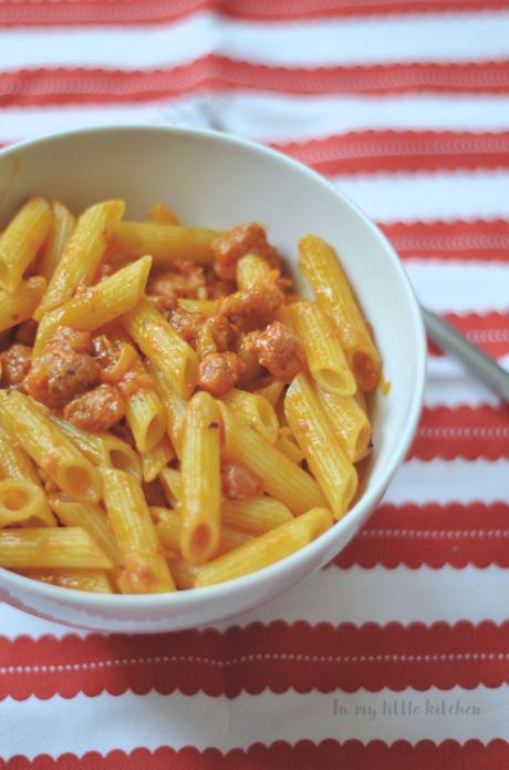 Asaltablogs- Pasta (sin gluten) a la campidanese