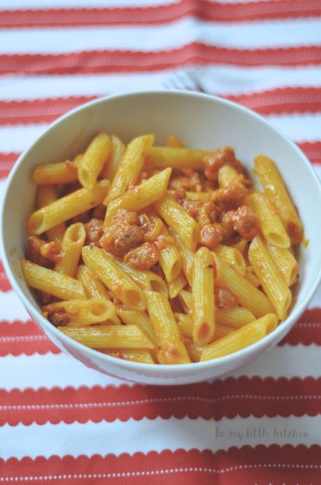 Asaltablogs- Pasta (sin gluten) a la campidanese