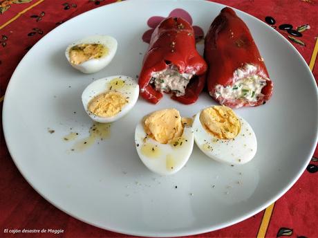 PIMIENTOS DEL PIQUILLO RELLENOS DE ATÚN #ASALTABLOGS PIMIENTOS DEL PIQUILLO RELLENOS DE ATÚN #ASALTABLOGS