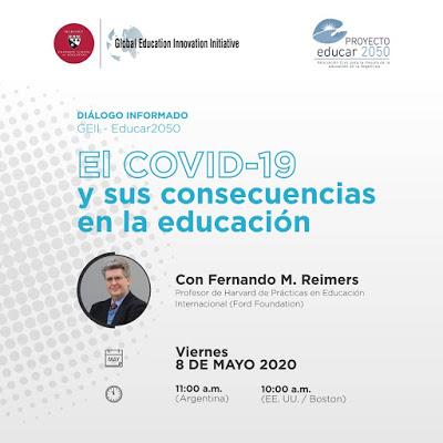 Foro de Educar 2050 con HARVARD.Prof. Reimers