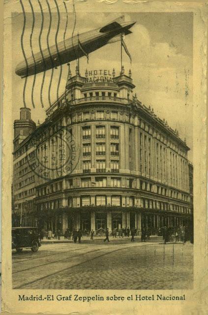 GIGANTE AÉREO surcando MADRID