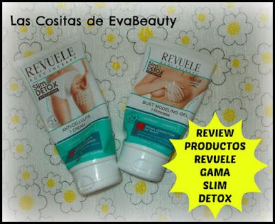 mi opinión sobre estos dos productos de la gama low cost slim detox de Revuele (pecho y anticelulítico)