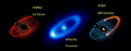 Una titánica colisión detectada en otro sistema estelar plaf