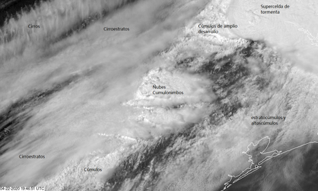 Interpretación de imágenes satelitales. Comencemos por conocer la captura satelital Geocolor: “Color verdadero e Infrarrojo”