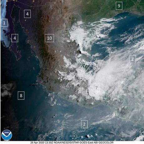 Interpretación de imágenes satelitales. Comencemos por conocer la captura satelital Geocolor: “Color verdadero e Infrarrojo”