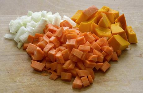 Crema de zanahoria y calabaza