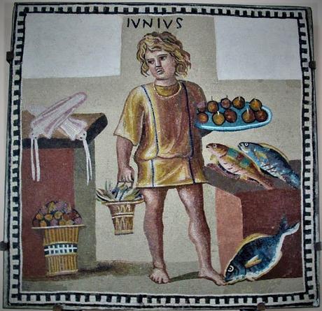 DE RE COQUINARIA en mosaicos y pinturas murales