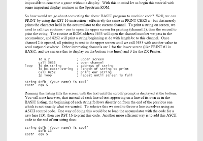 Como programar juegos de Spectrum en ensamblador
