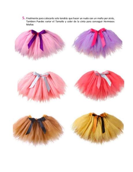 Falda Tutu Sin Coser Como Hacer Un Tutu Doble