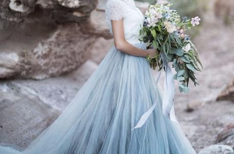 Falda Larga Con Camisa Para Boda