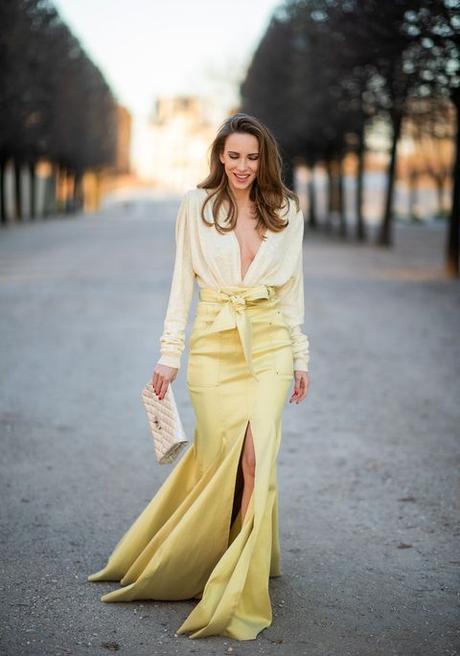 Falda Larga Con Camisa Para Boda