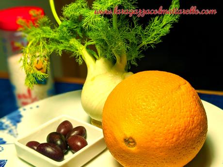 Ensalada de naranja y hinojo (insalata di arance e finocchi alla siciliana)