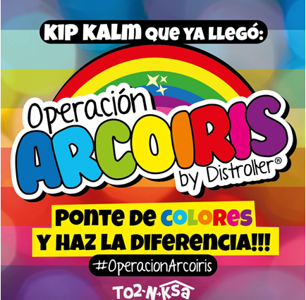 Amparo Serrano y su marca Distroller, lanzan Operación Arcoíris para animar y llevar alegría y esperanza a los niños durante esta etapa de confinamiento