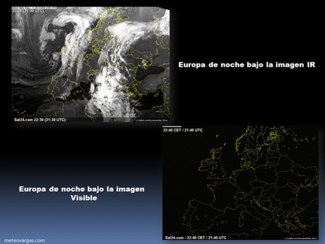 Interpretación de imágenes satelitales. Conozcamos ahora el principio básico del espectro Infrarrojo (IR)