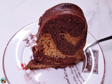Bundt cake marmolada sin leche ni huevo Bundt cake marmolada sin leche ni huevo