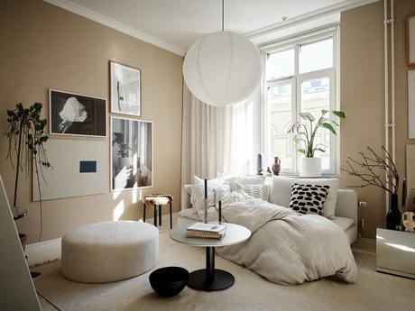 scandinavian style scandinavian little apartment scandi style scandi living pisos pequeños suecos pisos pequeños nórdicos pisos minúsculos escandinavos nordic style nordic interiors interiores pisos pequeños decoración viviendas pequeñas decoración minipisos  