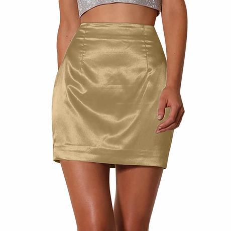 Falda Con Cremallera En La Mitad