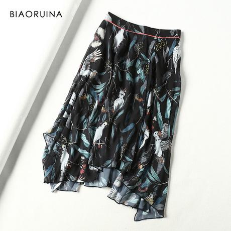 Falda Con Cremallera En La Mitad