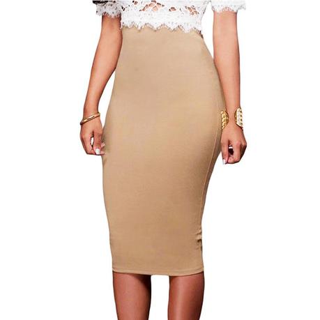 Falda Con Cremallera En La Mitad