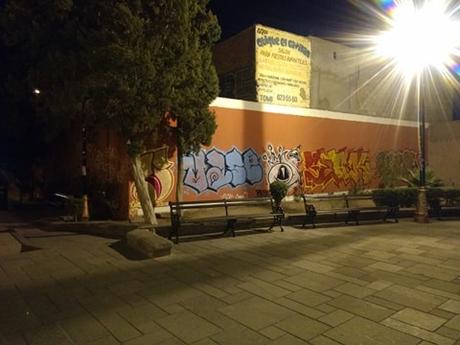 Denuncia: Explanada del  Saucito en total abandono