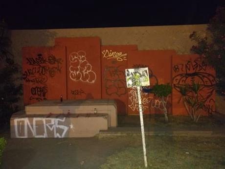 Denuncia: Explanada del  Saucito en total abandono