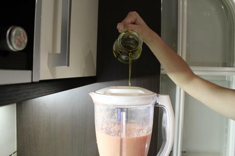 Salmorejo cordobés, receta tradicional paso a paso Salmorejo cordobés, receta tradicional paso a paso