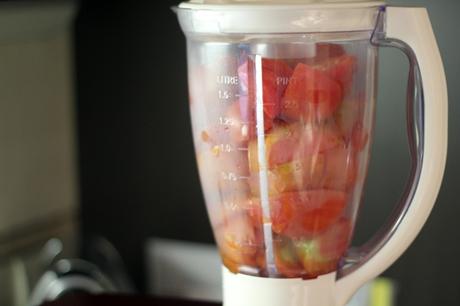 Gazpacho andaluz, receta tradicional paso a paso