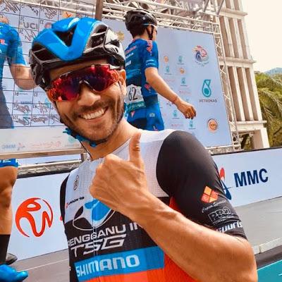 Carlos Quintero Terengganu Inc. Cycling Team periodo para manejar calma