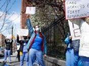 Trabajadores personal sanitario quejan Estados Unidos